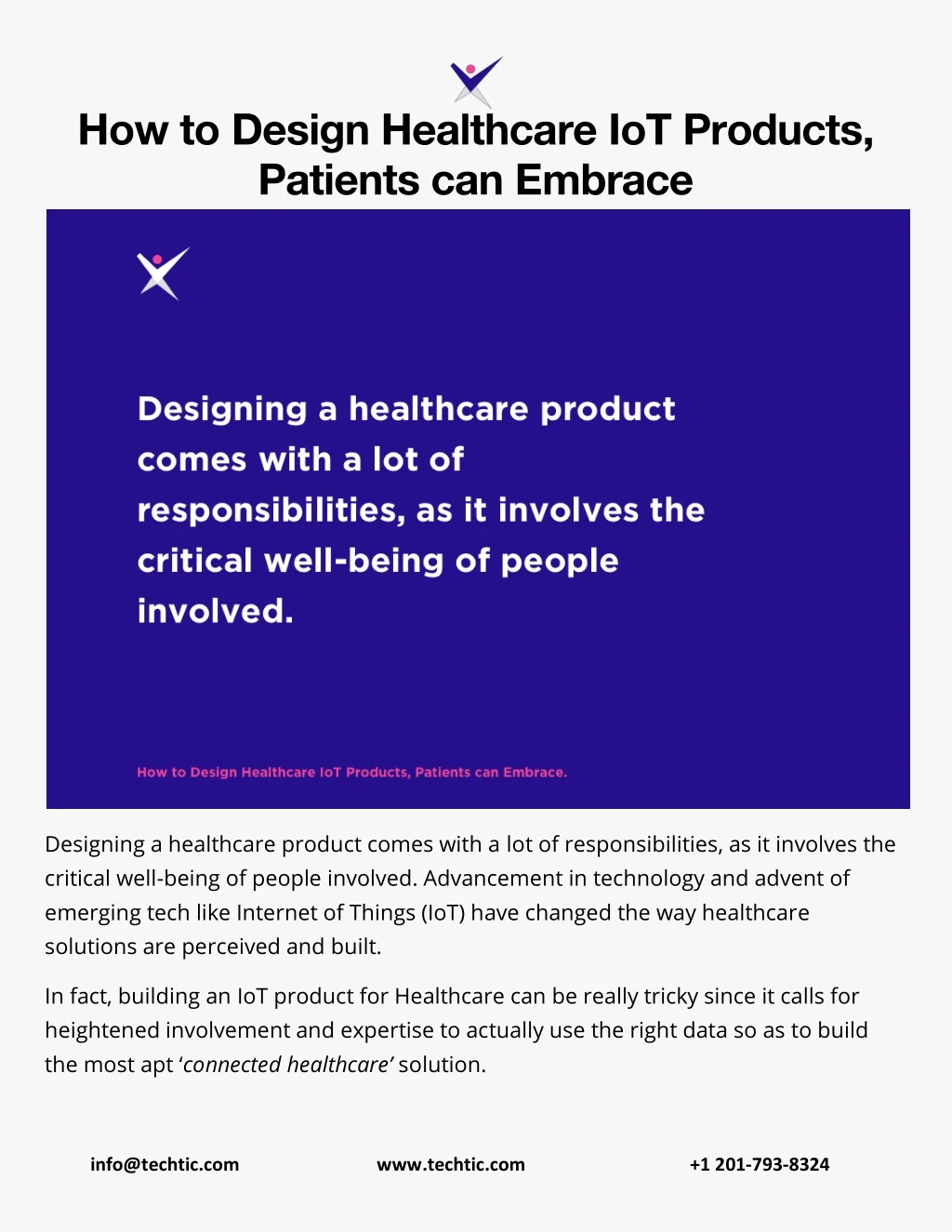 how to design healthcare iot products patients