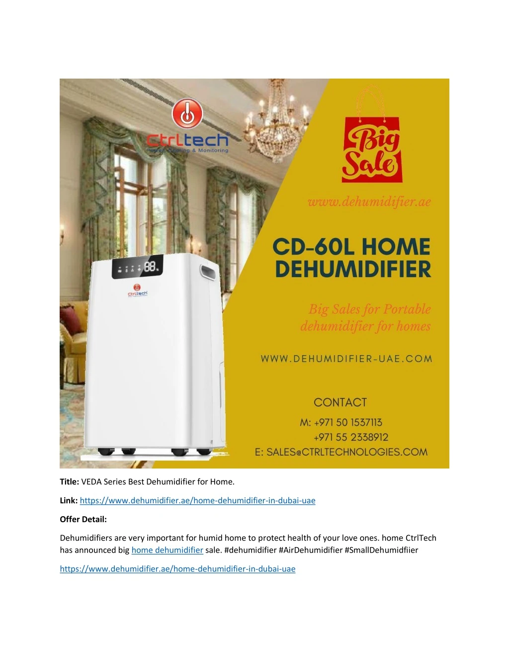 title veda series best dehumidifier for home