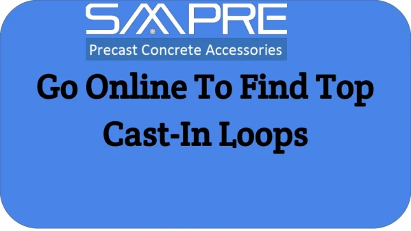 Go Online To Find Top Cast-In Loops