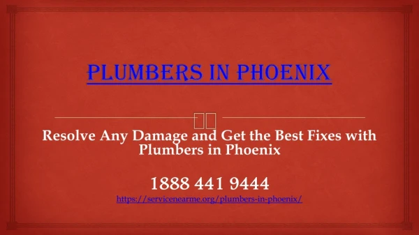 Plumbers in Phoenix