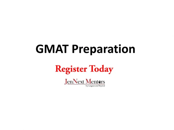 GMAT Coaching in Delhi Take Guidance From a team Expert
