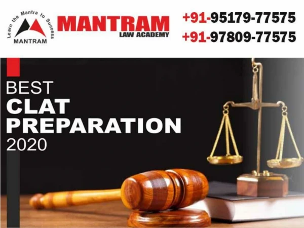 Best CLAT Entrance Coaching Institute in Chandigarh