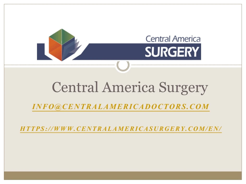 central america surgery