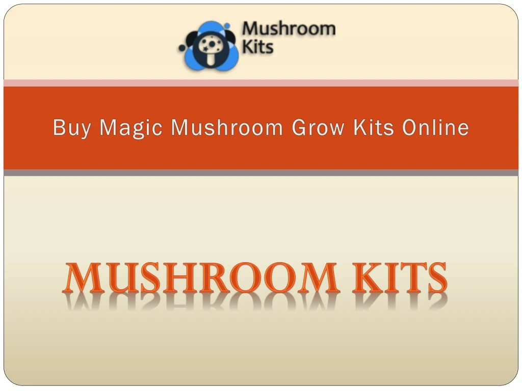 buy magic mushroom grow kits online