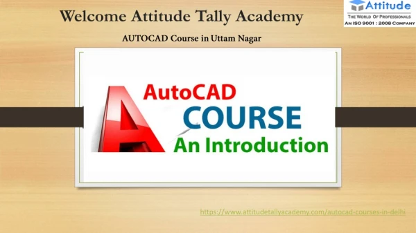 Best AutoCAD Course in Uttam Nagar