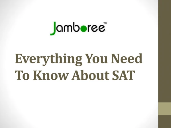 Everything You Need To Know About SAT & Good Scores in SATs