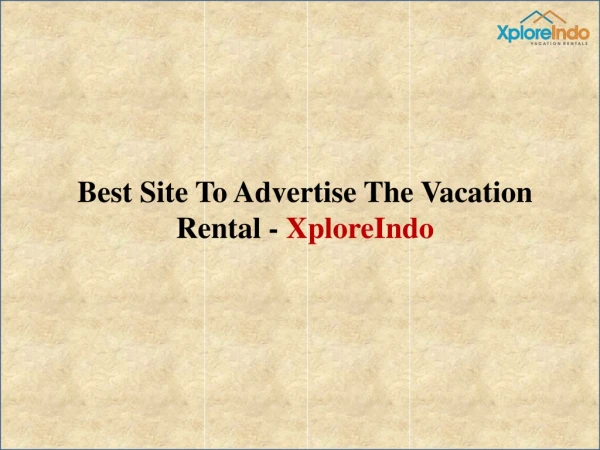 Best Vacation rental Cottages in India - XploreIndo