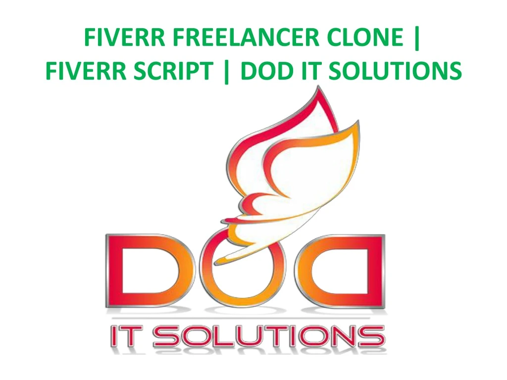 fiverr freelancer clone fiverr script dod it solutions