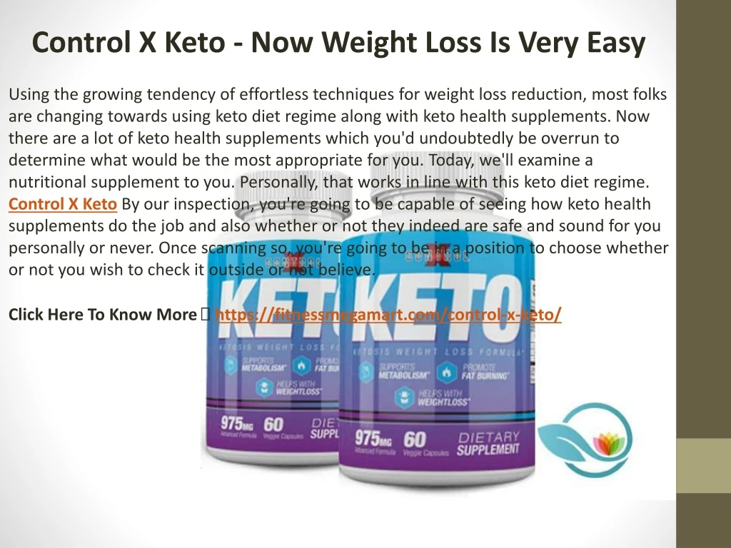 control x keto now weight loss is very easy