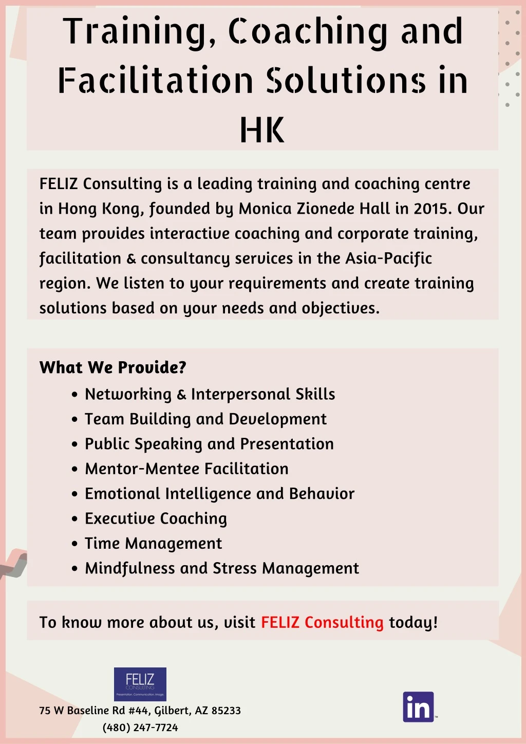 training coaching and facilitation solutions in hk