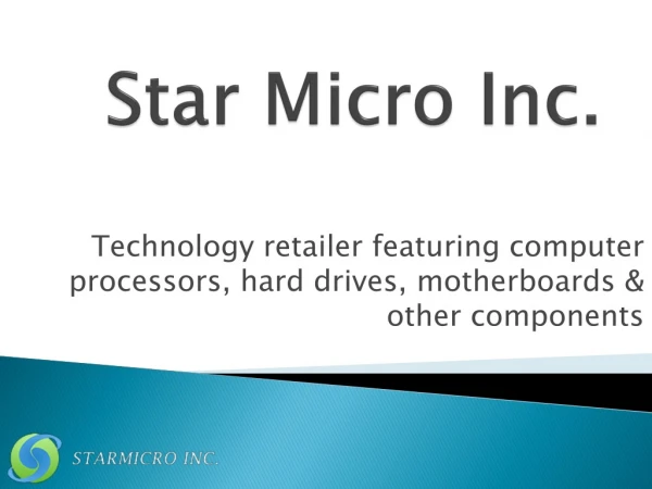 Buy Intel Server Processors | Star Micro Inc