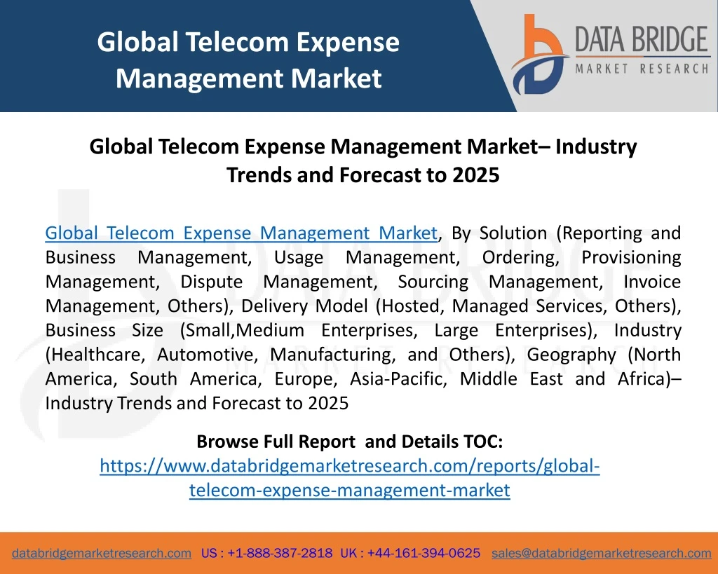 global telecom expense management market