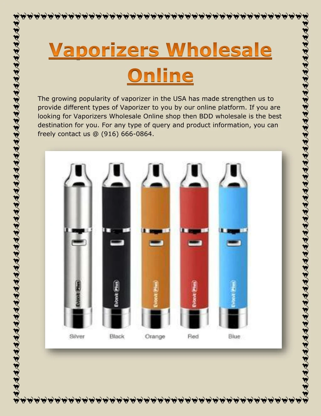 the growing popularity of vaporizer