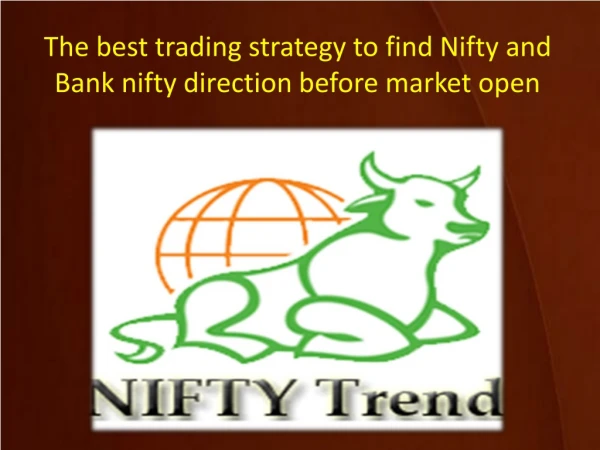 The best trading strategy to find Nifty and Bank nifty direction before market open