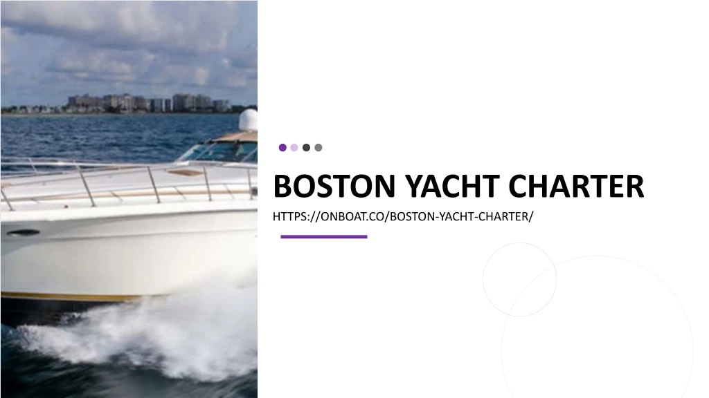 boston yacht charter