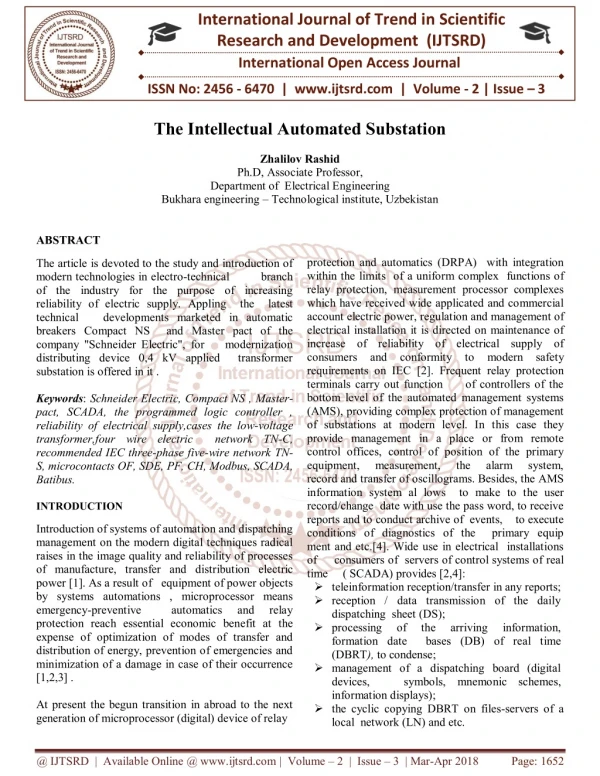 international journal of trend in scientific