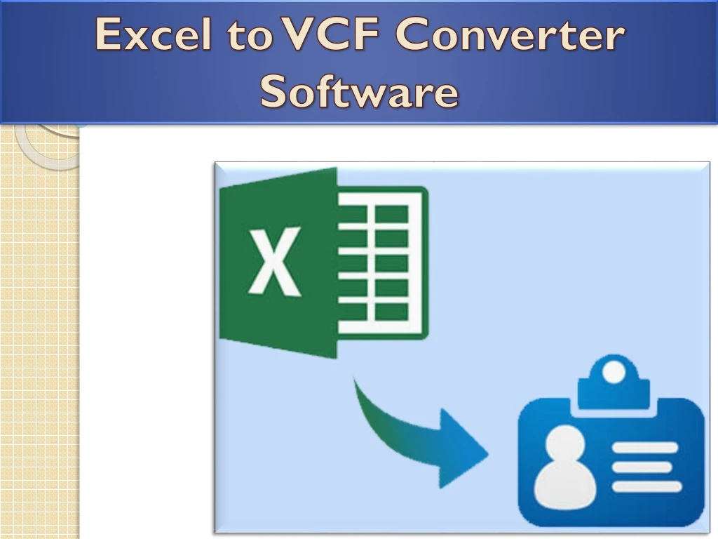 excel to vcf converter software