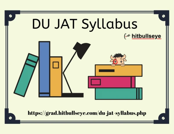 DU JAT Exam Syllabus