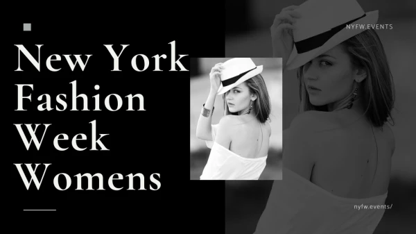 Latest and Unique New York Fashion Week Womens