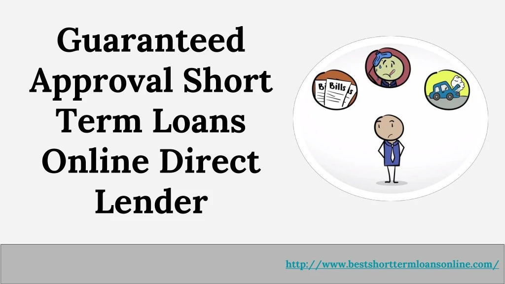 guaranteed approval short term loans online
