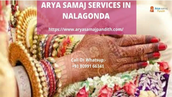 Arya Samaj Services in Nalgondla