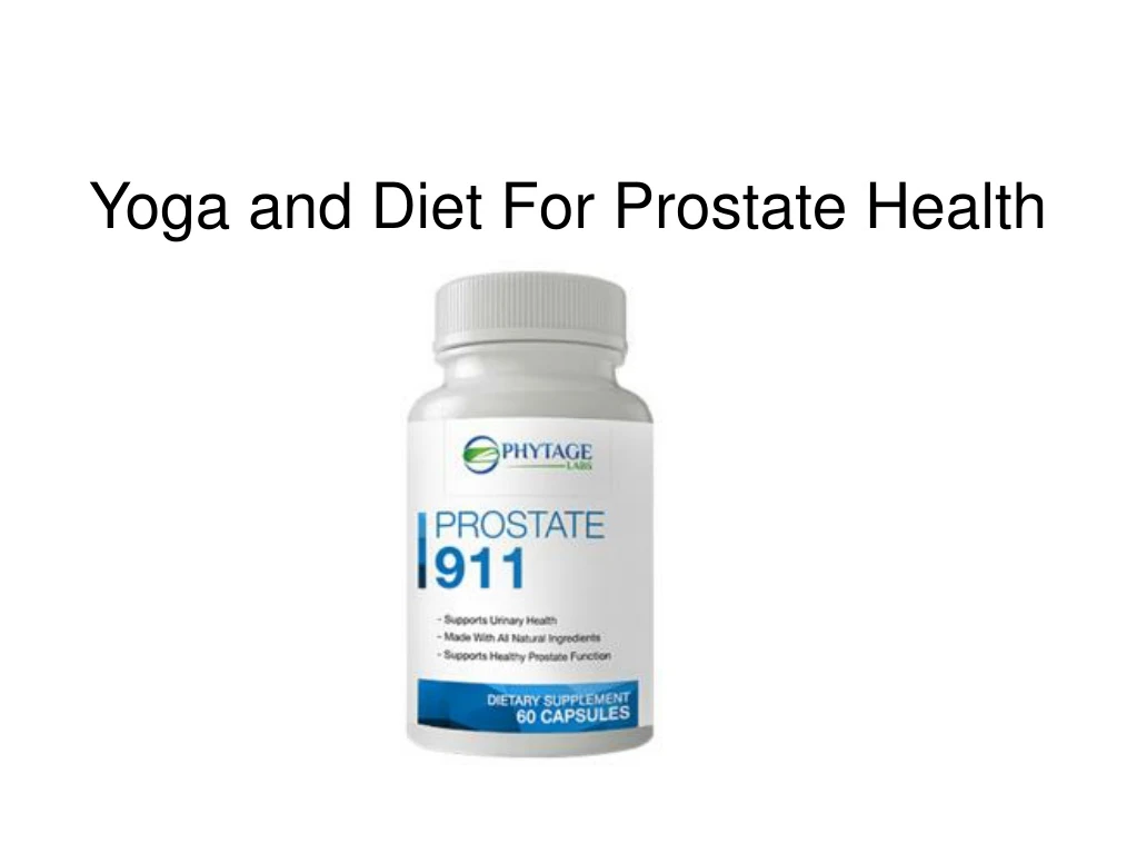 yoga and diet for prostate health