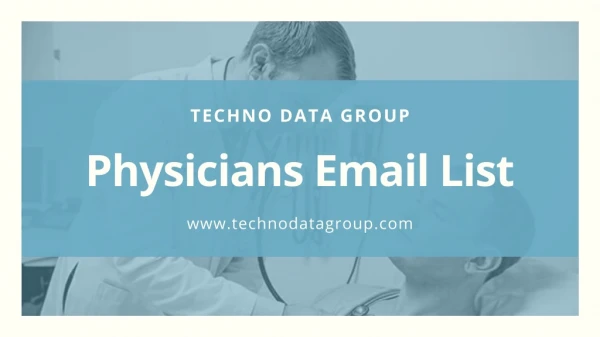 Physicians Mailing List
