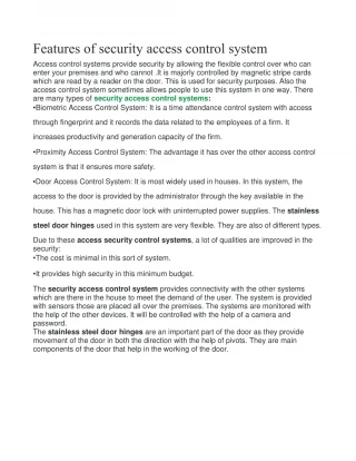 PPT - Access Control and Operating System Security PowerPoint ...