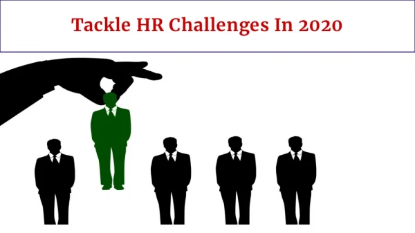 How to tackle HR Challenges in 2020