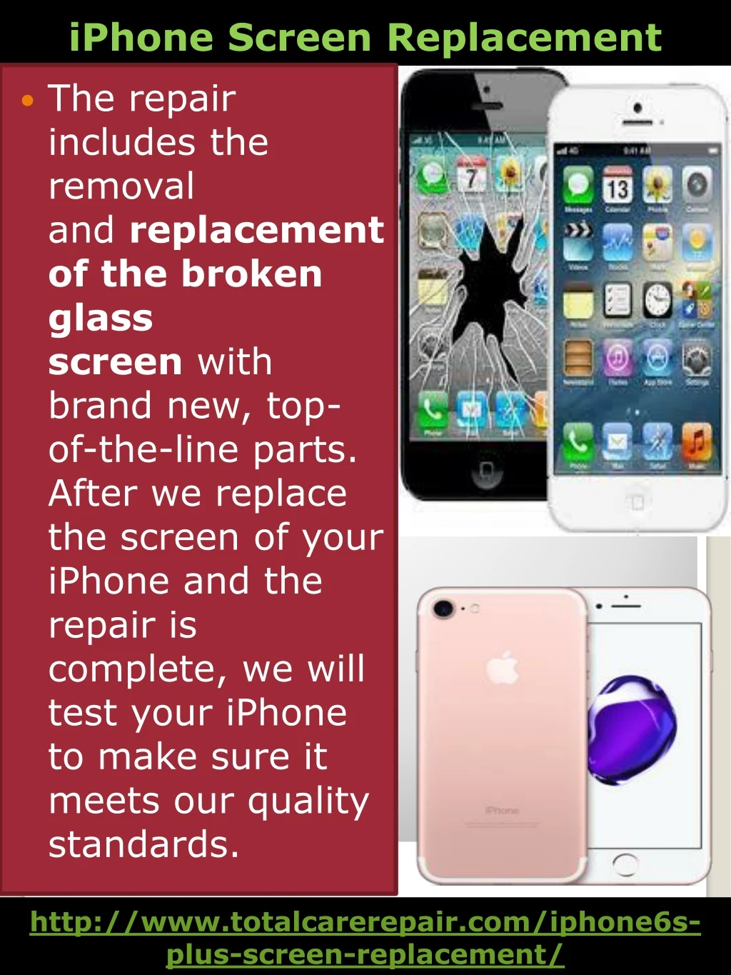 iphone screen replacement