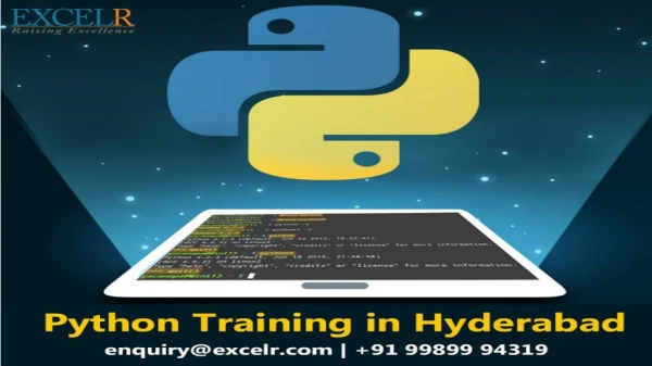 python training in Hyderabad
