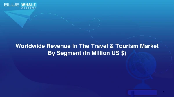 Worldwide Revenue in the Travel & Tourism Market by Segment