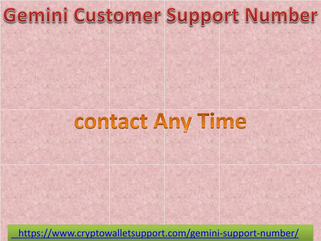 https www cryptowalletsupport com gemini support