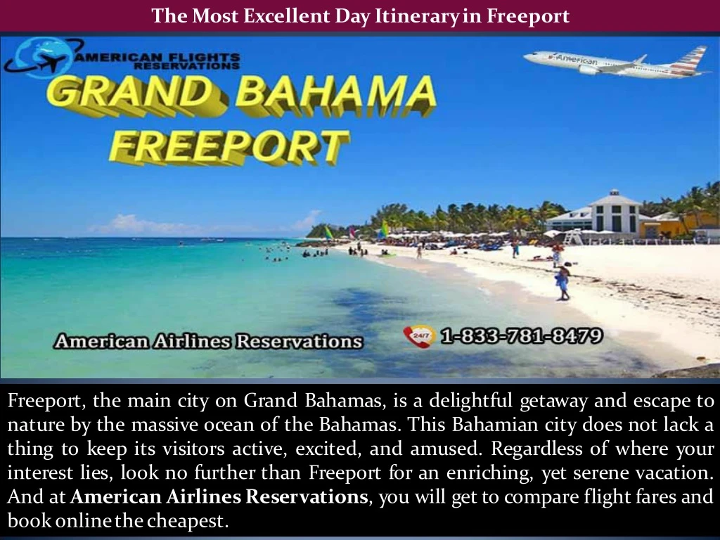 the most excellent day itinerary in freeport