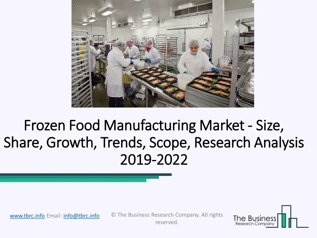 frozen food manufacturing frozen food