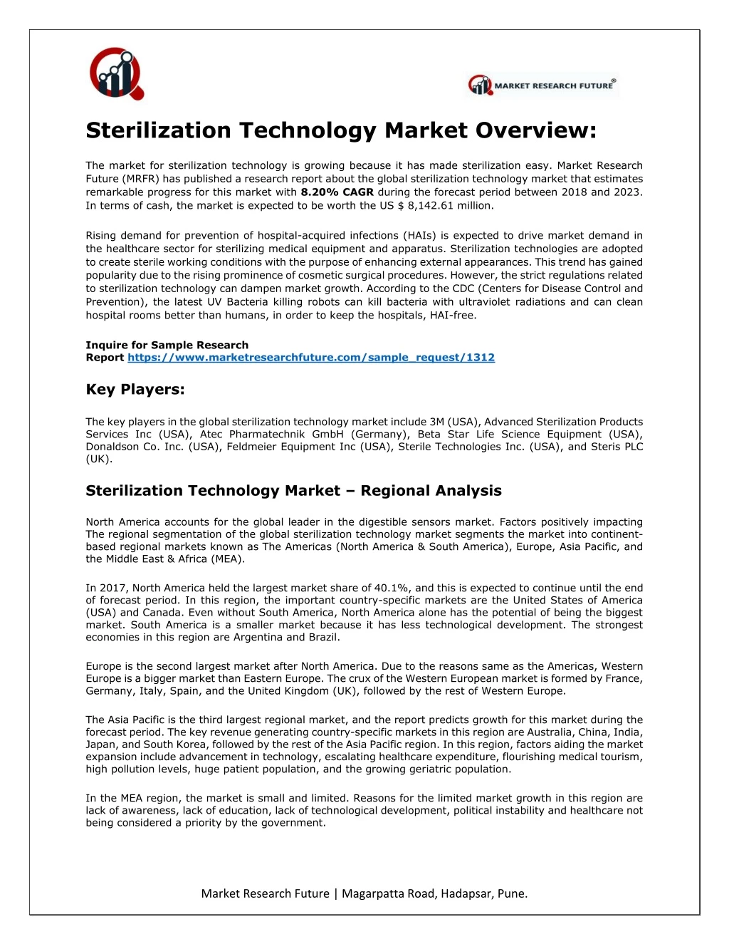 sterilization technology market overview