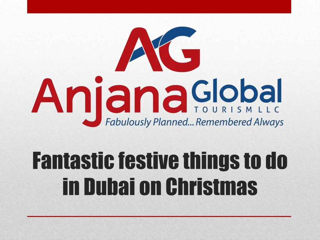 fantastic festive things to do in dubai on christmas