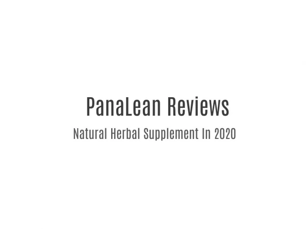 Panalean Review