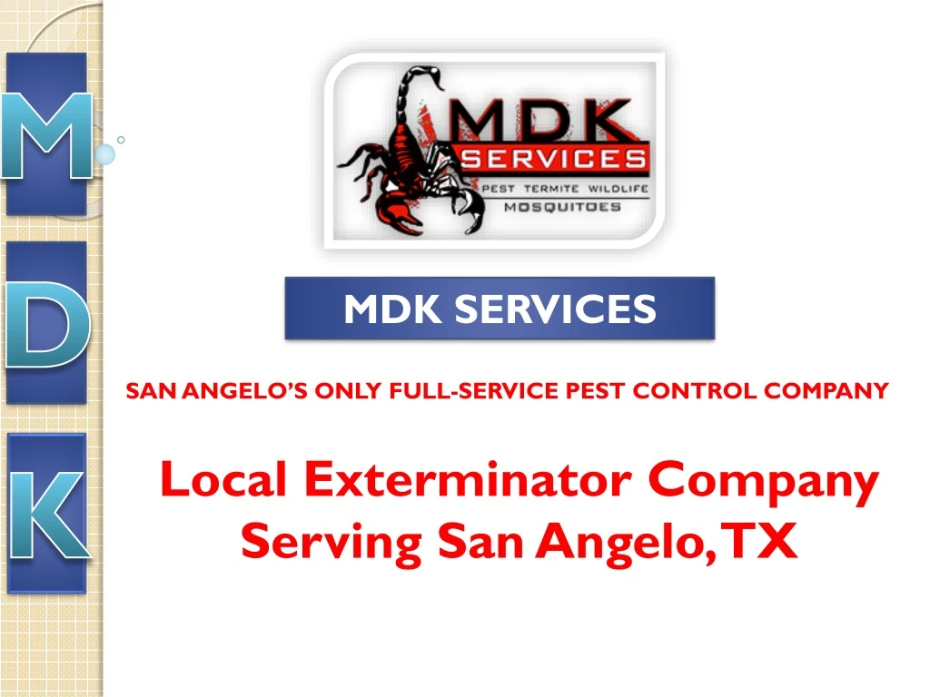 mdk services