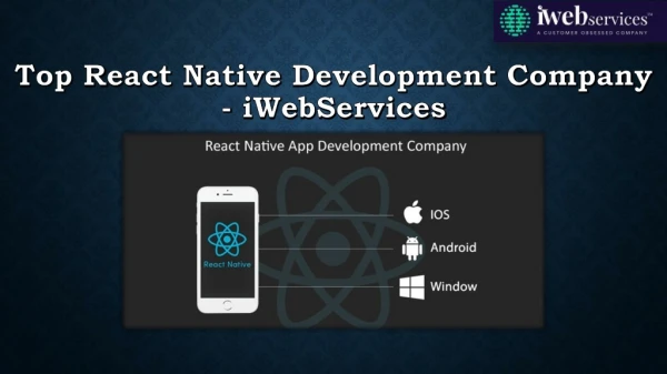 t op r eact n ative d evelopment company iwebservices