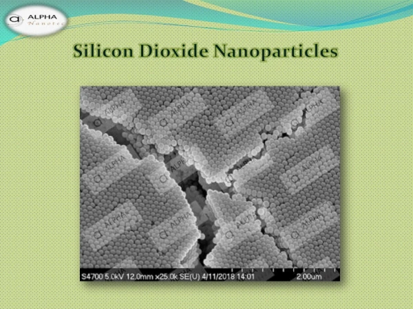 silicon dioxide nanoparticles