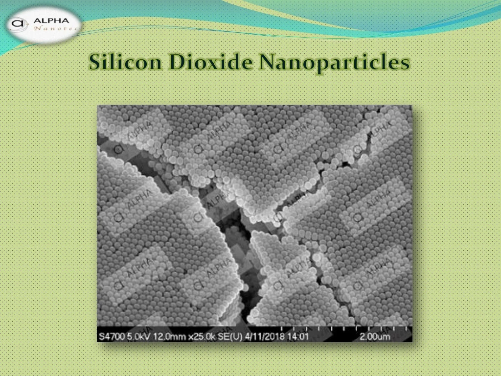 silicon dioxide nanoparticles