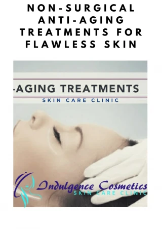 Anti-aging Treatments - slide 1