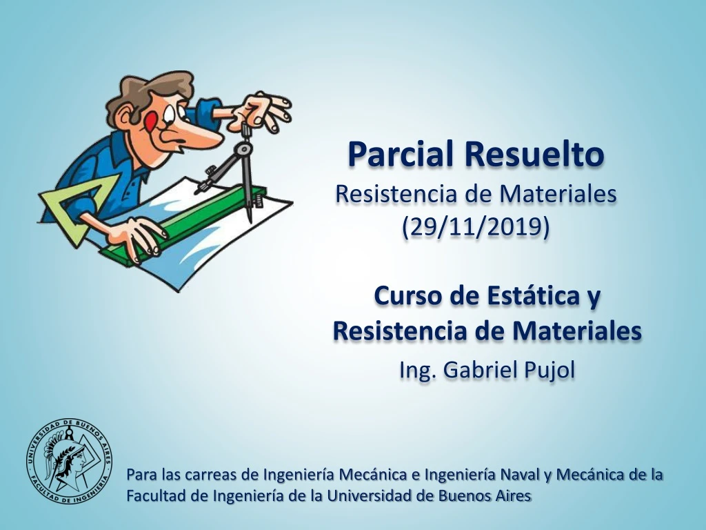 parcial resuelto resistencia de materiales 29 11 2019