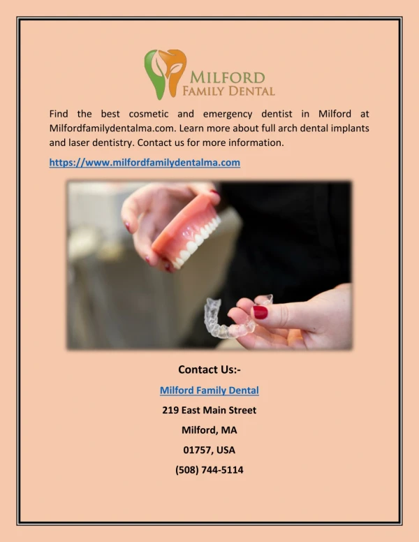 milford family dentistry - Milford Family Dental