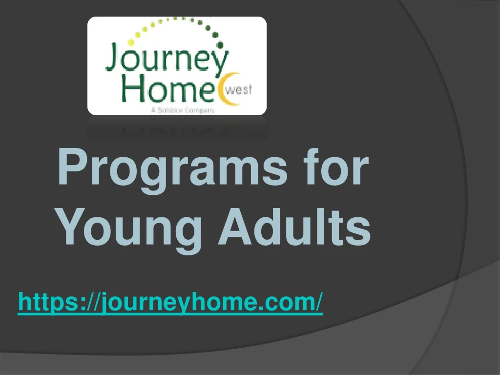 programs for young adults