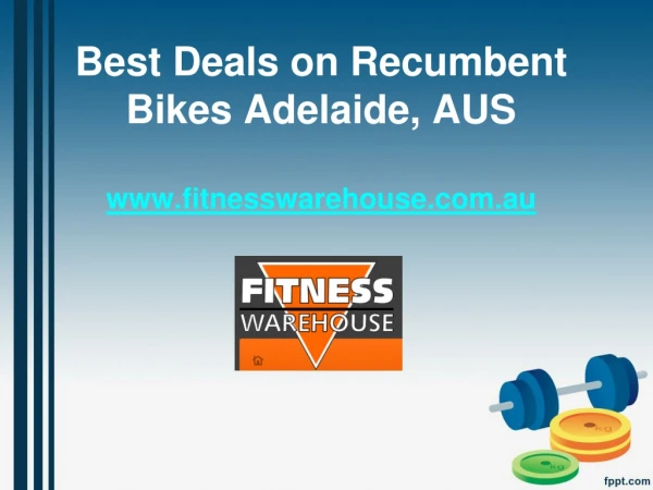 Best Deals on Recumbent Bikes Adelaide, AUS - www.fitnesswarehouse.com.au