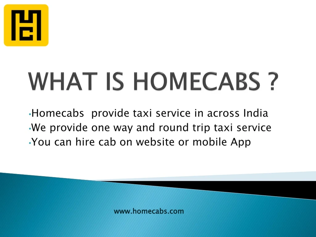 what is homecabs