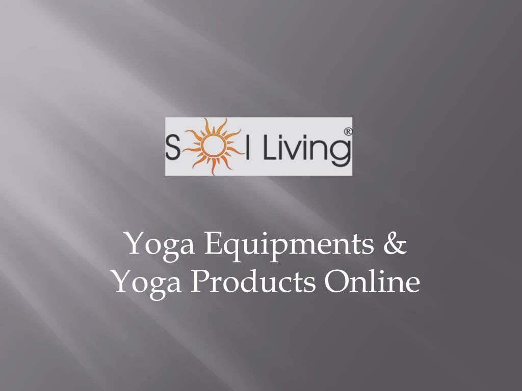 yoga equipments yoga products online