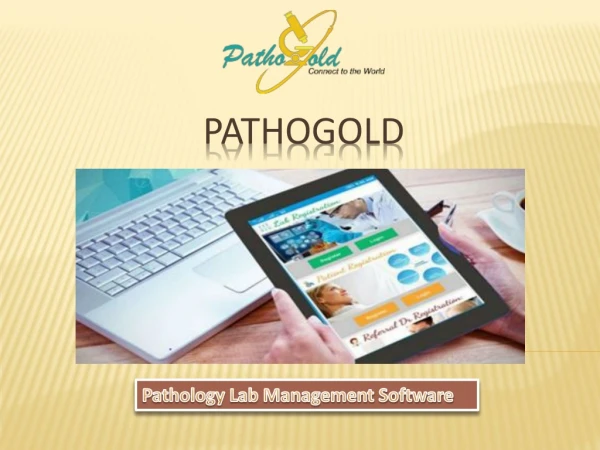 Pathology Management Software - Pathogold